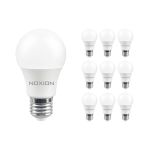 Flerpack 10x Noxion Lucent Classic LED E27 Päron Matt 4.9W 480lm - 827 Extra Varm Vit | Ersättare 40W