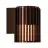Nordlux Aludra Vägglampa Seaside Brun | Passande för E27
