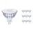 Flerpack 10x Philips Corepro LED Spot GU5.3 MR16 7W 621lm 36D - 830 Varm Vit | Ersättare 50W